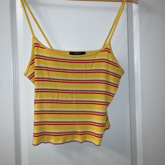 stripped tank top